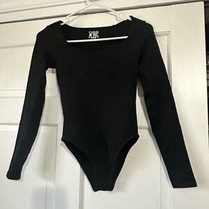 Black shapewear bodysuit